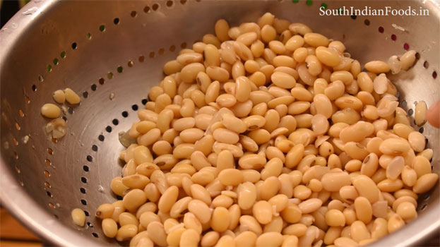 Soya beans masala sundal recipe step 11