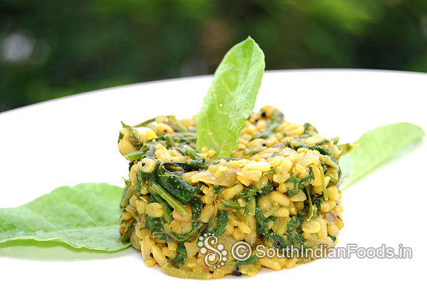 Spinach kootu