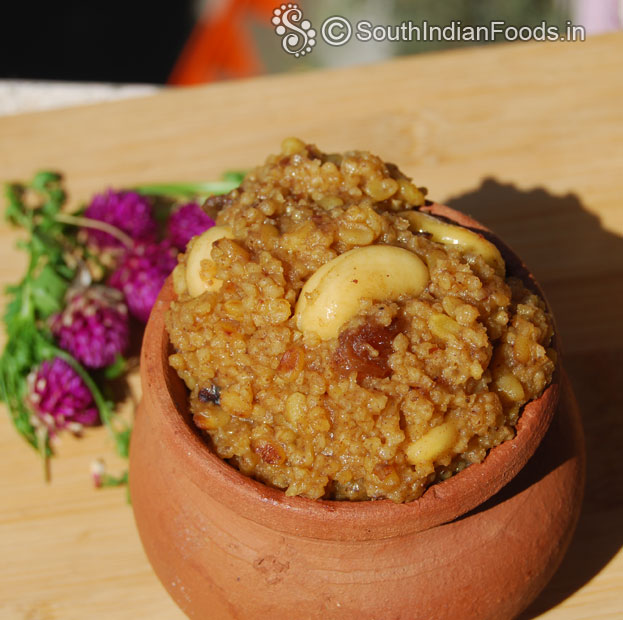 Perfect pongal without pressure cooker