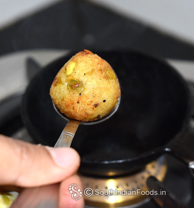Super crispy thinai balls without deep fry