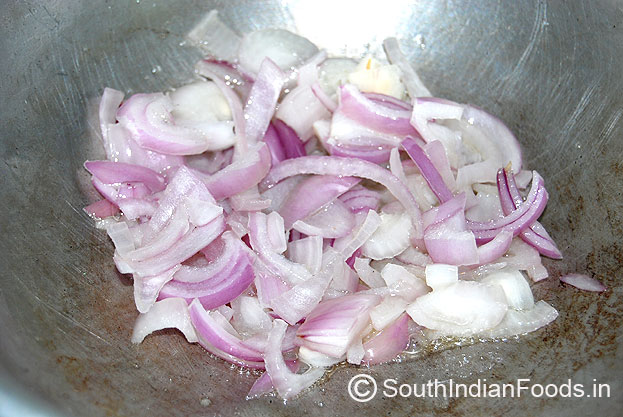 Saute onion