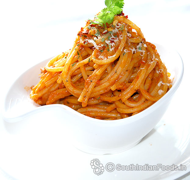 Tomato spaghetti 