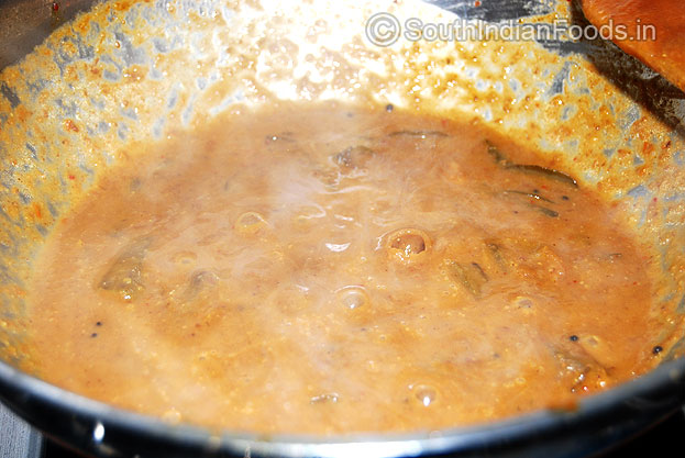 boiling gravy