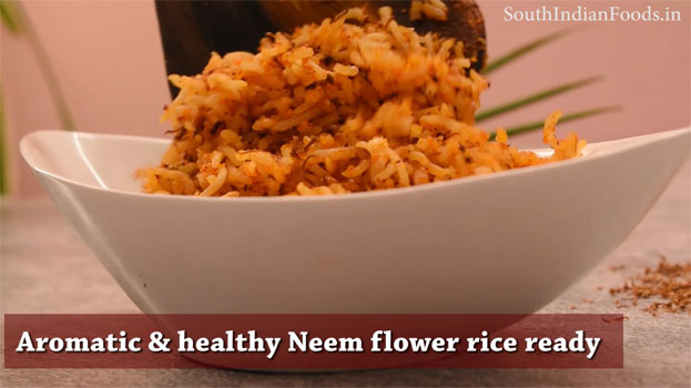 Neem flower rice