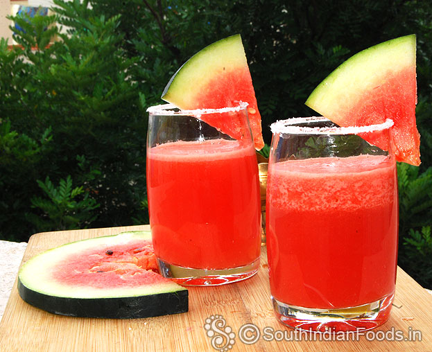 Watermelon honey juice