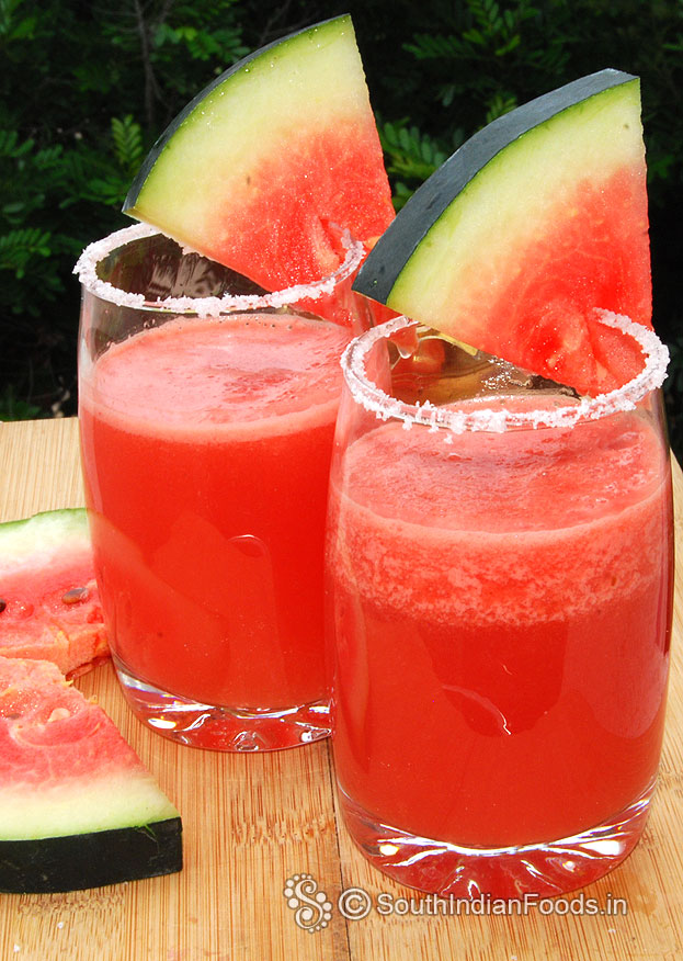 Watermelon lime juice
