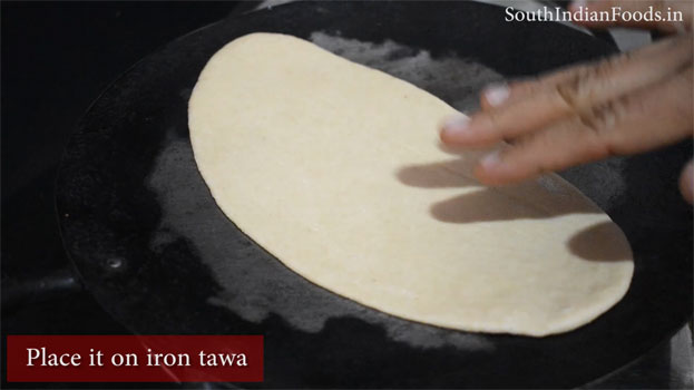 Wheat flour naan step 21