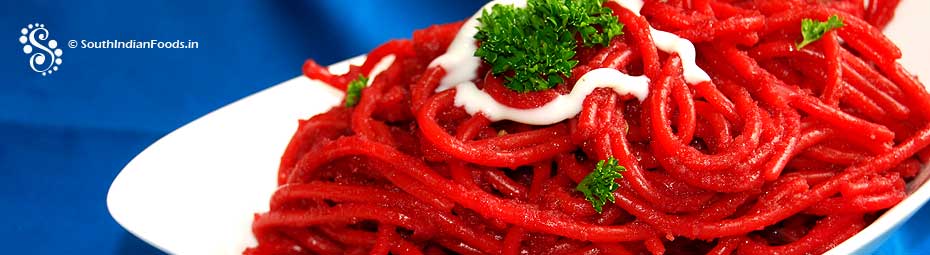 Beetroot Spaghetti