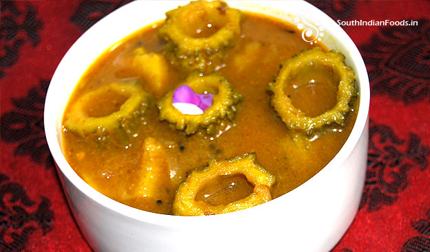 Bitter Gourd Puli Kuzhambhu