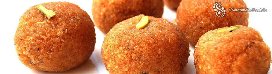 Coconut ladoo with Jaggery