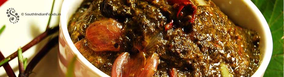 Gongura recipe