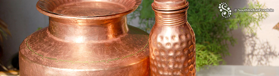 How to clean Copper vessels Step by step photos 