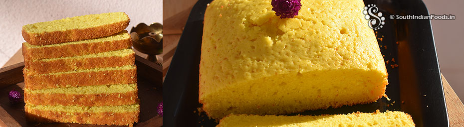 Easy Vanilla Sponge Cake Without Oven (With Video) -