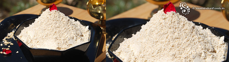Homemade oat flour