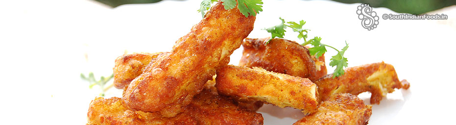 Crispy paneer golden fry