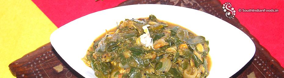 Simple murungai keerai kuzhambu