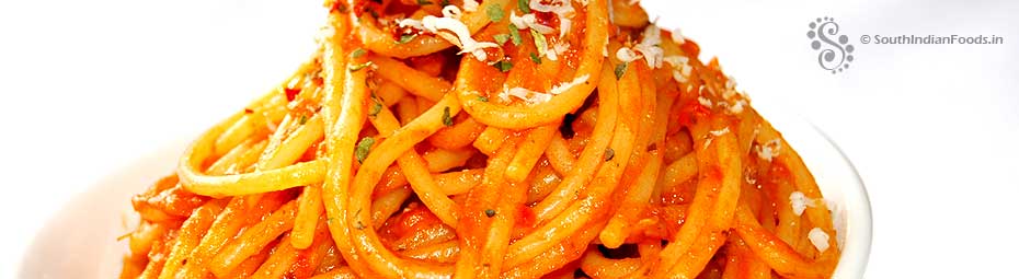 Spaghetti With Tomato Sauce