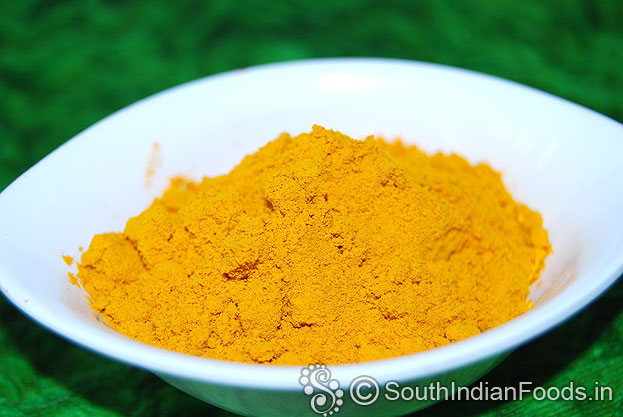 Turmeric powder