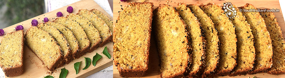 Wheat flour banana cake