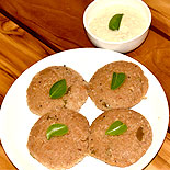 Instant bread idli with brown bread